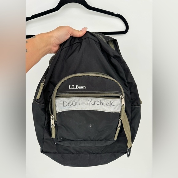 L.L Bean 3M Scotch lite Reflective Material Backpack Book Bag - Picture 1 of 8